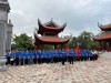 Lớp Đoàn viên mới được kết nạp vào ngày 19/5 tại nhà tưởng niệm Hồ Chí Minh
