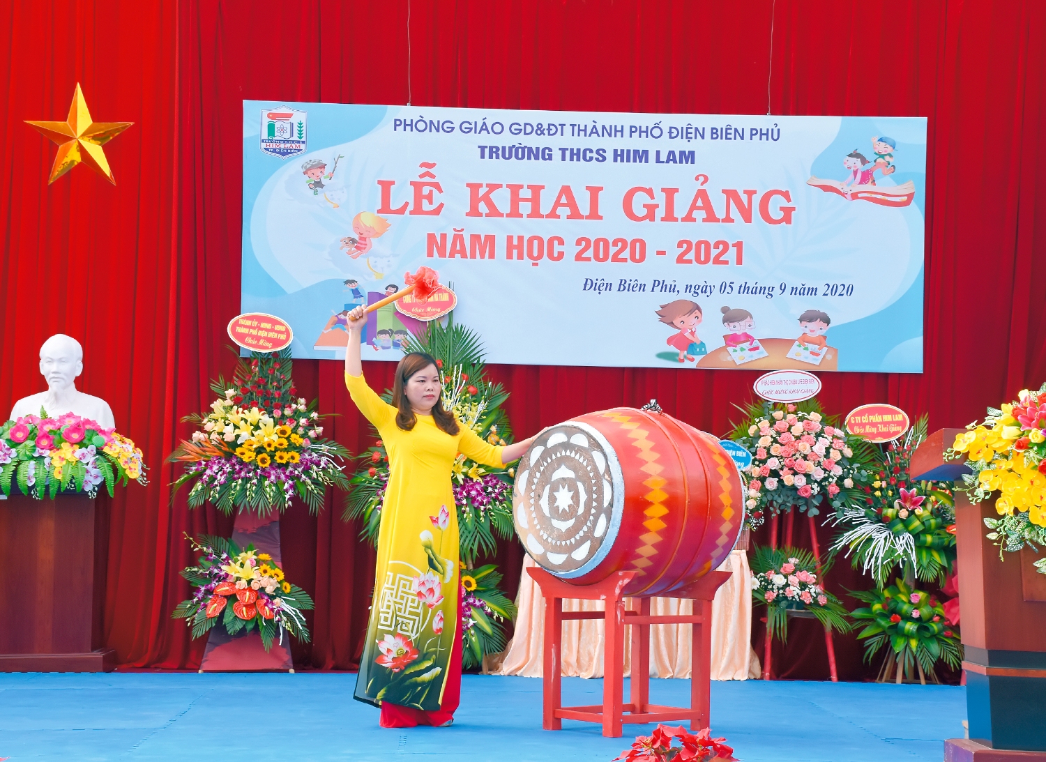 TRƯỜNG THCS HIM LAM KHAI GIẢNG NĂM HỌC MỚI 2020 – 2021