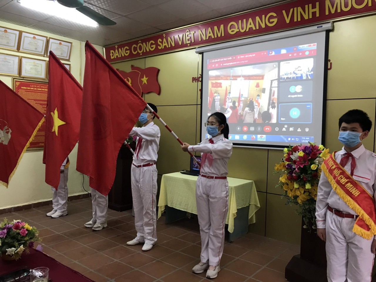 Lễ sơ kết học kỳ I năm học 2021-2022 – Trường THCS Him Lam