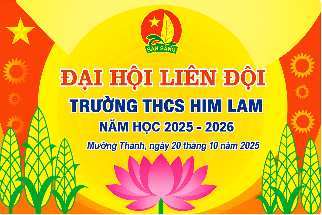 Đại hội Liên đội trường THCS Him Lam năm học 2025 – 2026, khí thế mới – niềm tin mới