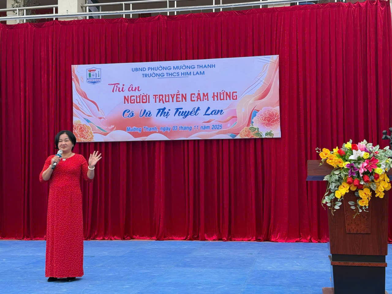 Cô giáo Vũ Thị Tuyết Lan – Người tryền cảm hứng trong phong trào Đội thiếu  niên tiền phong trường THCS Him Lam