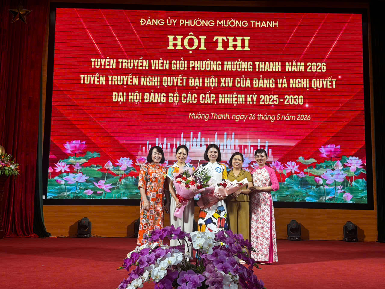 Đồng chí Trương Thị Thúy Quyên đạt giải nhất tại hội thi “Tuyên truyền viên giỏi” phường Mường Thanh năm 2026