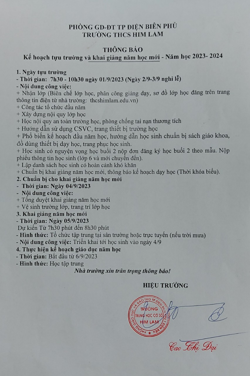 Ảnh tựu trường